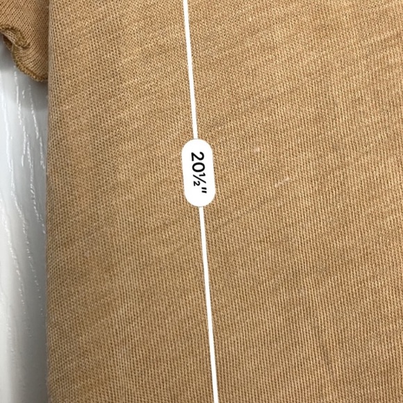 American Eagle lettuce trim brown tee - Picture 4 of 4